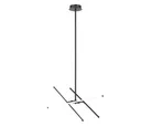 Pendente Led Barnes Preto Just Home Collection