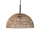Pendente Hening 1 Lâmpada E27 Natural Just Home Collection