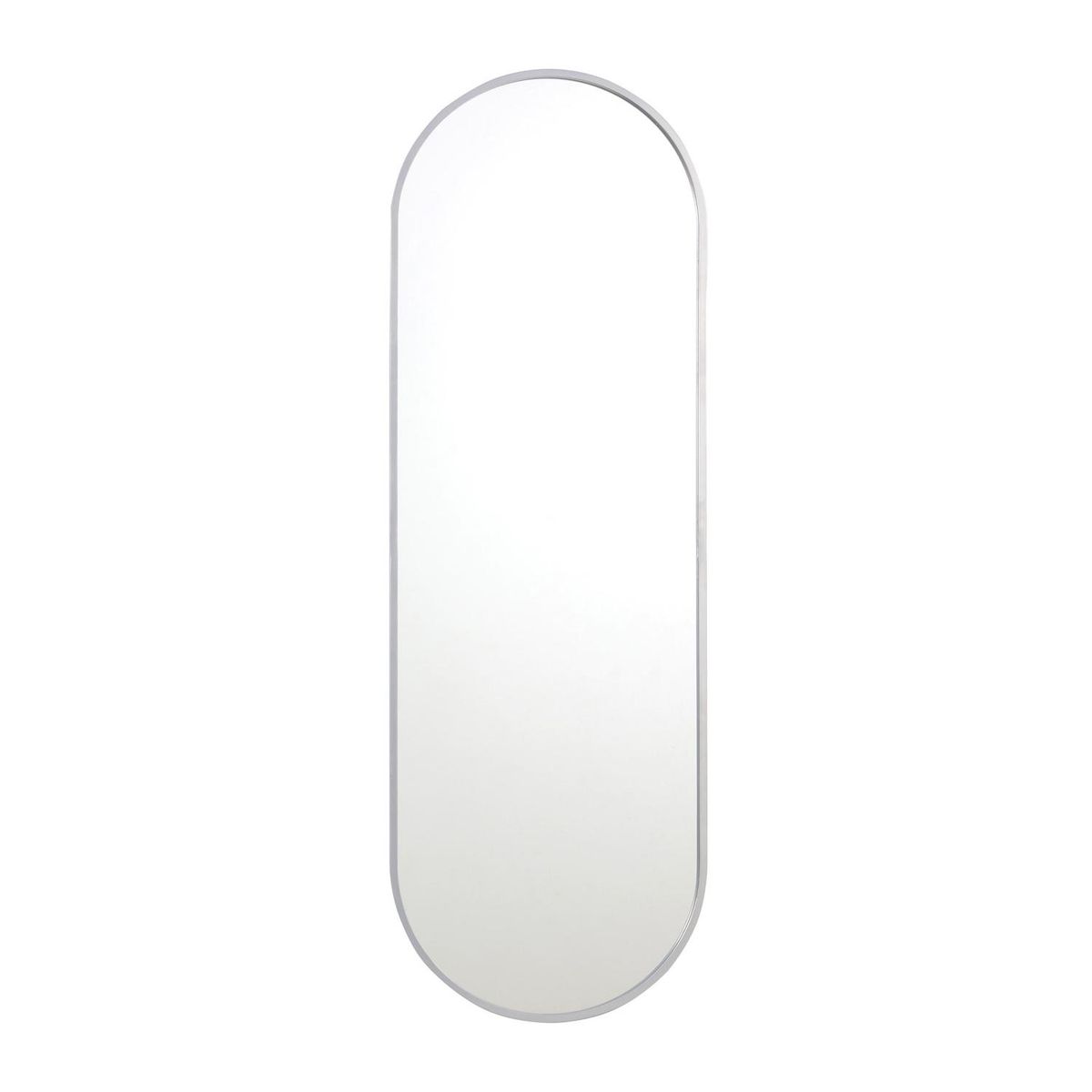 Espelho Decorativo Oval 40x120 Prata Just Home Collection, marca Just Home Collection - Foto Principal