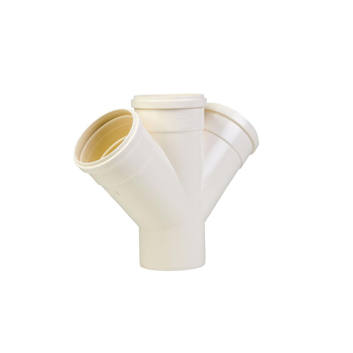 Juncao Dupla Esgoto Prim - Dn 75x75, marca Krona - Foto 2