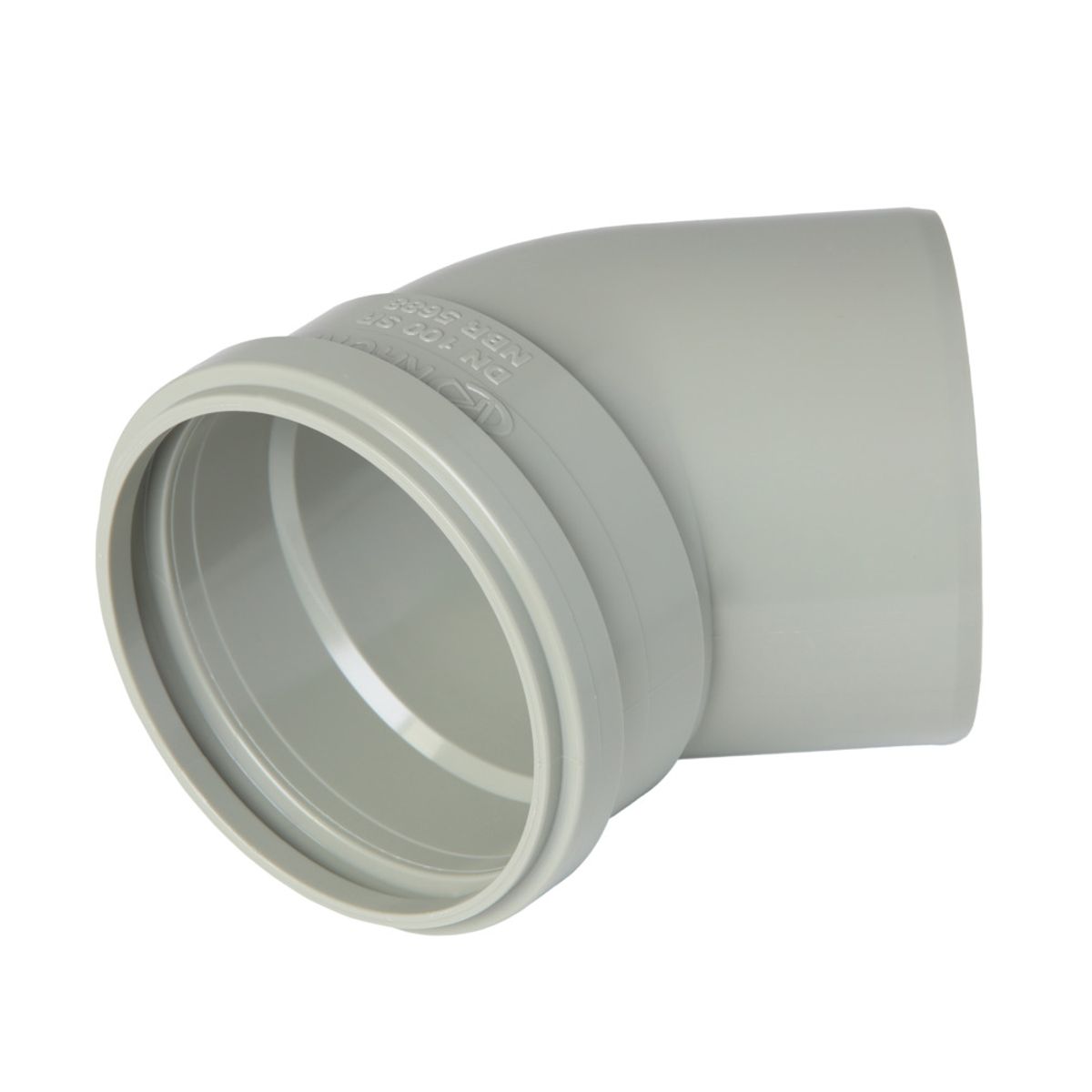 Joelho 45° Esgoto Serie Reforcada Dn100, marca Krona - Foto 2