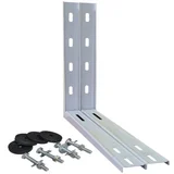 2 Suportes ar  Condicionado. 450mm 7/9/12/18000 Metal