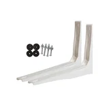2 Suportes ar Condicionado. 400mm 7/9/12000 Pvc