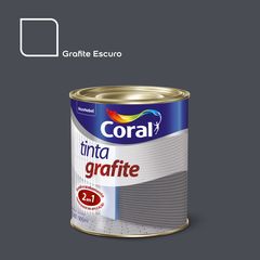 Coral Tinta Grafite Cinza Escuro 900Ml