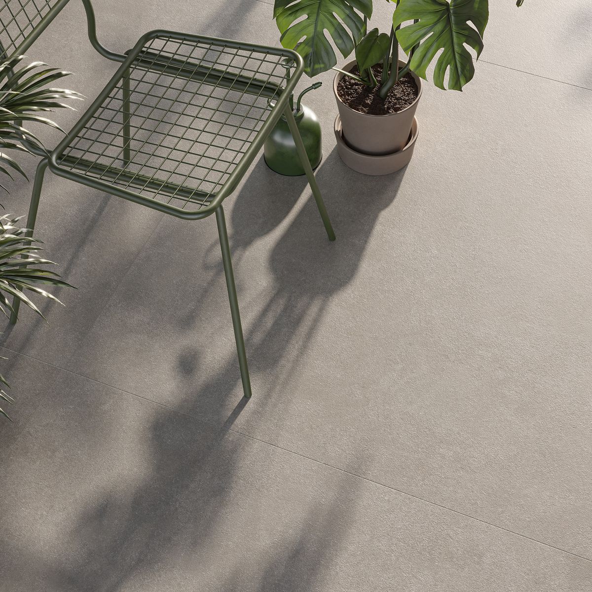 Porcelanato Retificado Mate Quadra Greige Interno 119,5x119,5cm Cx2,85m² Roca, marca Roca - Foto Principal