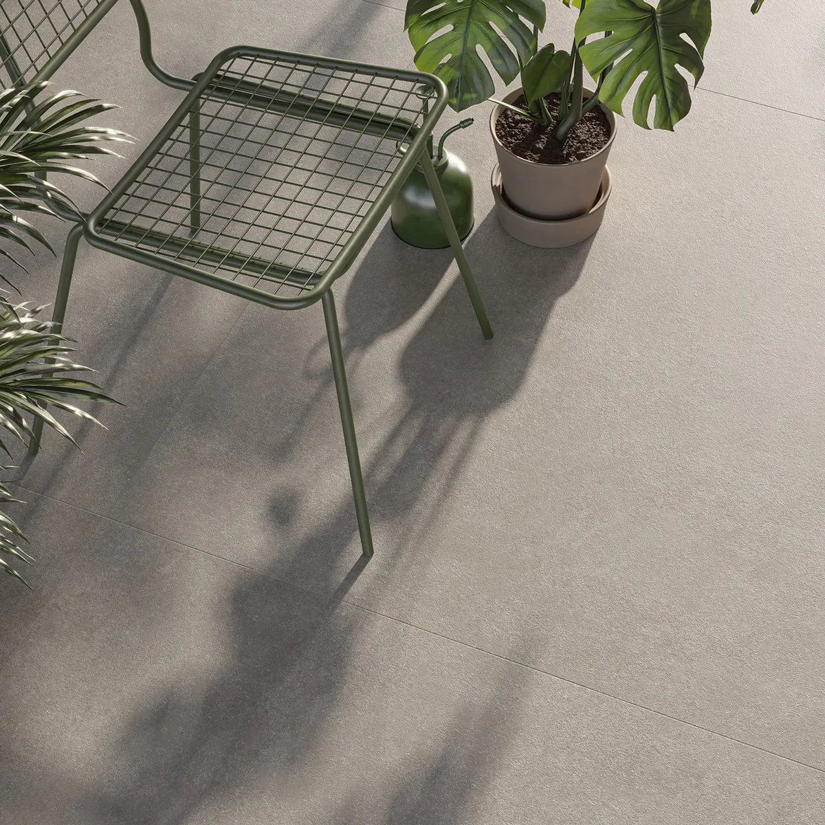 Porcelanato Retificado Abs Quadra Greige Externo 89,5x89,5cm Cx2,4m² Roca, marca Roca - Foto Principal