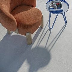 Porcelanato Retificado Acetinado Urbano Cimento  Interno 89,5x89,5cm Cx2,4m² Incepa