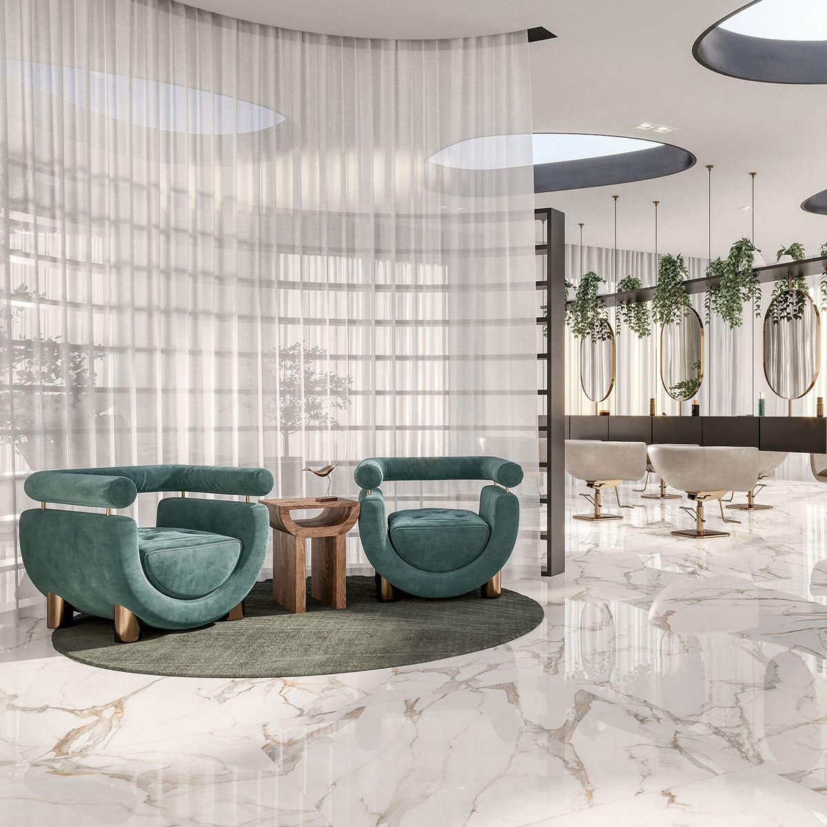Porcelanato Retificado Acetinado Calacatta Oro Interno 89,5x89,5cm Cx2,4m² Incepa, marca Incepa - Foto Principal