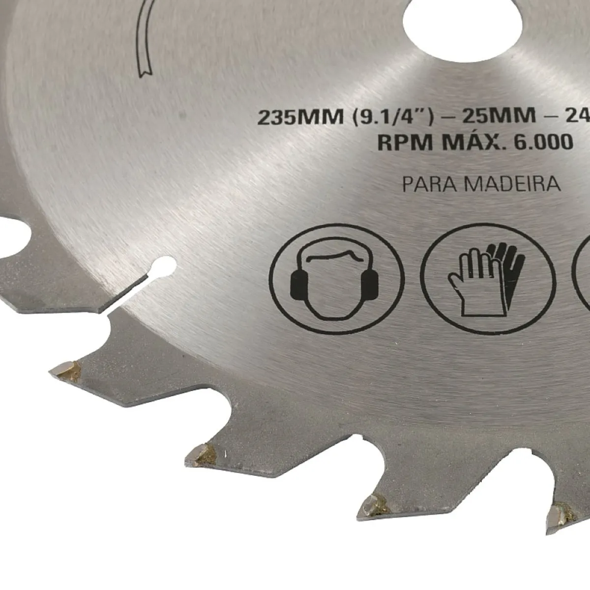 Serra Circular 9.1/4 X 24 Dentes, marca Eda Ferramentas - Foto 2
