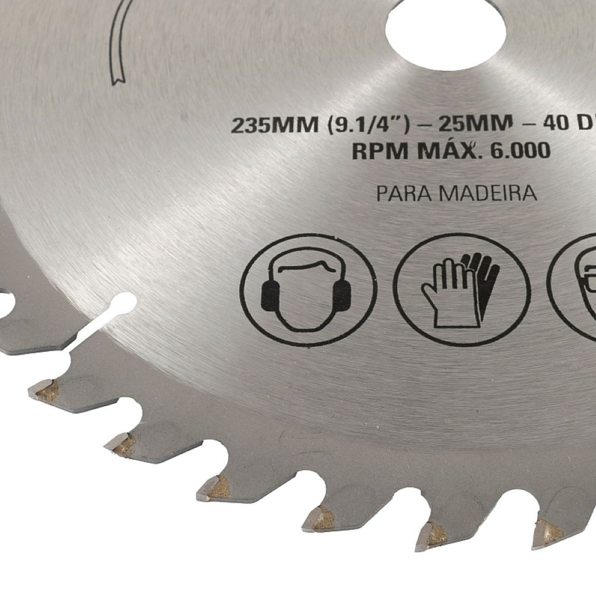 Serra Circular 9.1/4 X 40 Dentes, marca Eda Ferramentas - Foto 2