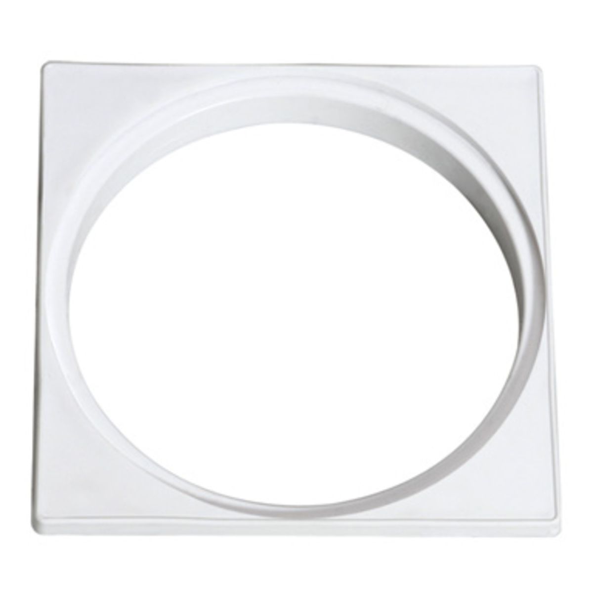 Porta Grelha Branco Quadrado 150 Mm Luconi, marca Luconi - Foto Principal