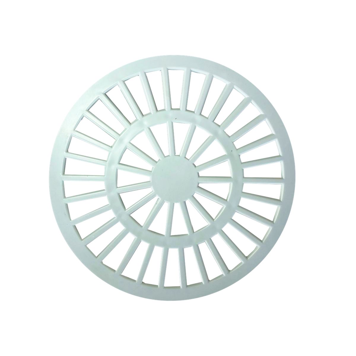 Grelha Redonda Cromada de 100 Mm Luconi, marca Luconi - Foto Principal