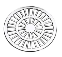 Grelha Redonda Cromada 150 Mm Luconi