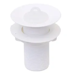 Valvula de Lavatorio Branca sem Ladrão 7/8" Luconi