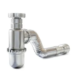 Sifão Copo Universal Metalizado Luconi