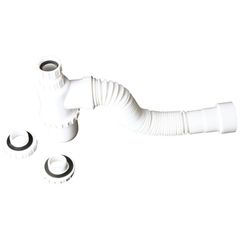 Sifão Copo Universal Branco Luconi