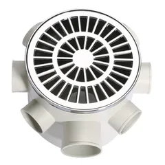 Caixa Sifonada Cromada Redonda 150 Mm Luconi