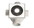 Caixa Sifonada Cromada Quadrada 100 Mm Luconi