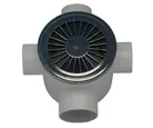 Caixa Sifonada Cromada Redonda 100 Mm Luconi