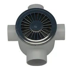 Caixa Sifonada Cromada Redonda 100 Mm Luconi