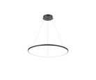 Pendente Led Salomi 66cm Preto Just Home Collection
