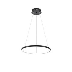 Pendente Led Salomi 40cm Preto Just Home Collection