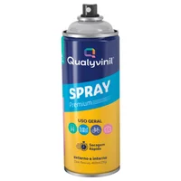 Spray Preto Brilhante 400ml Qualyvinil