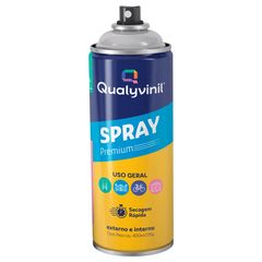 Spray Preto Brilhante 400ml Qualyvinil