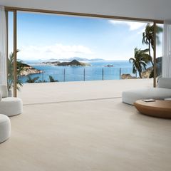 Porcelanato Retificado Acetinado Arezzo Beige Satin Interno 120x120cm Caixa 2,88 M² Biancogres