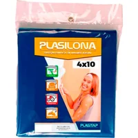Lona Plástica Azul 4x10m Plasitap