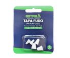 Tapa Furo Parafuso Pvc C/5 Pcs Br
