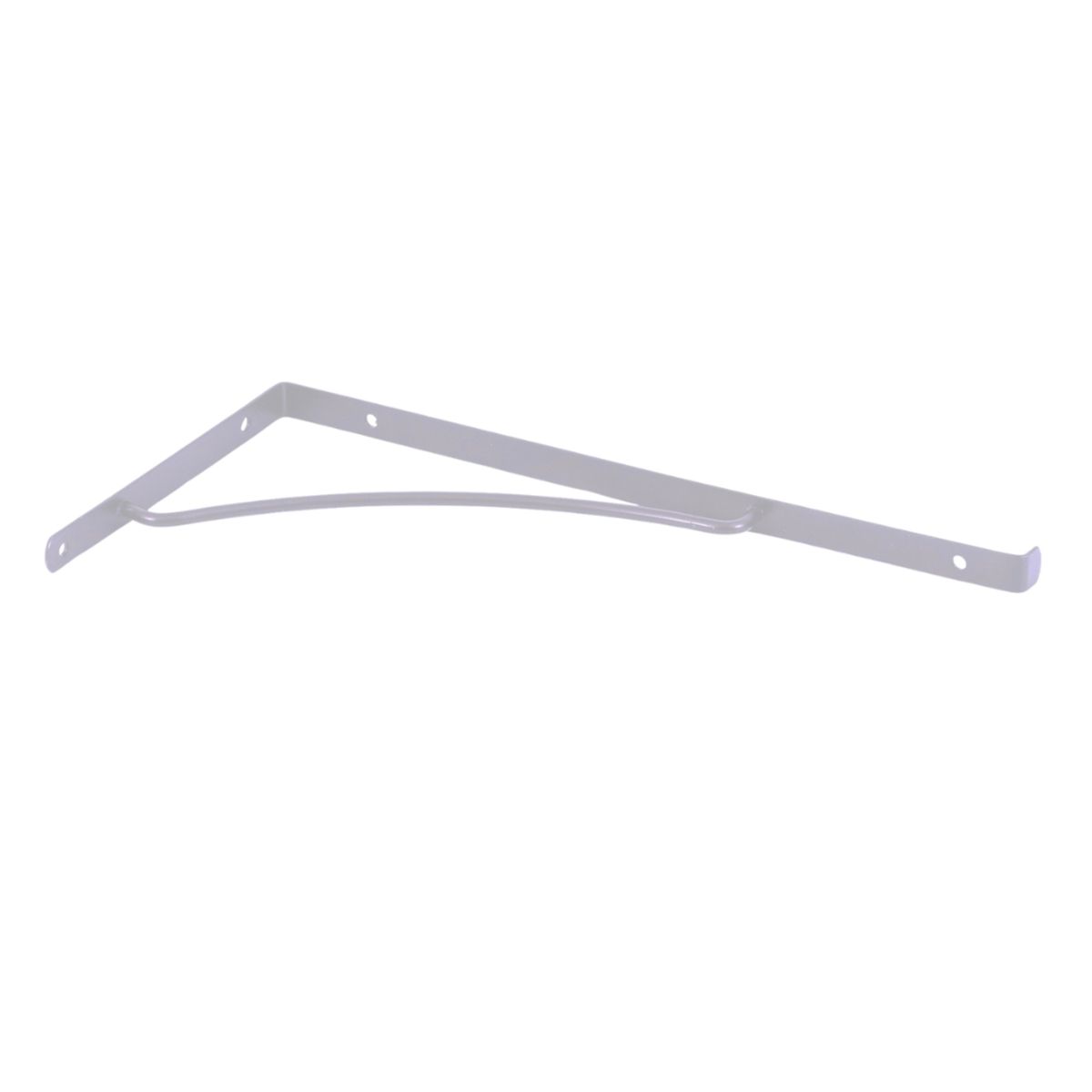 Mão Francesa para Vidro 25cm Branco Utilfer Zamar, marca Zamar - Foto 2