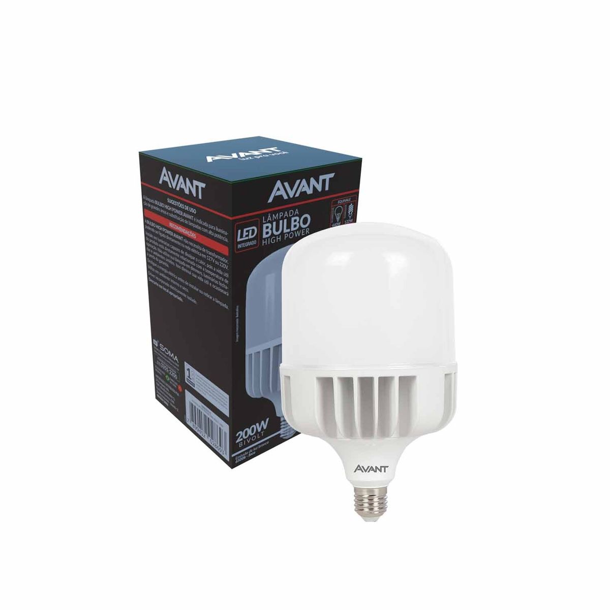 Led Bulbo Hp 200w 6500k Biv E40, marca  - Foto Principal
