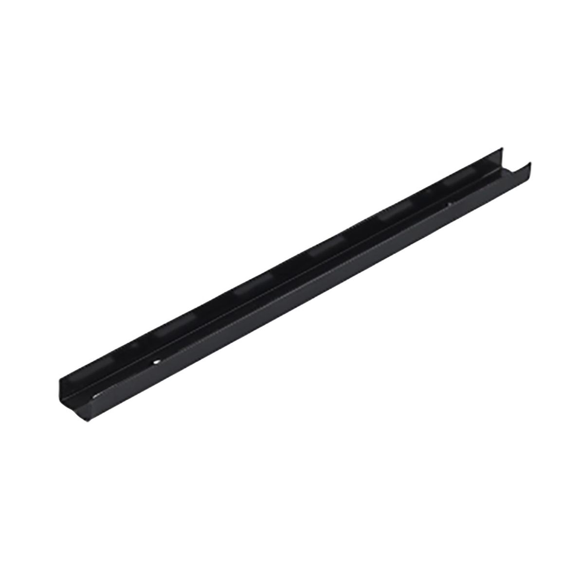 Trilho Simples Encaixe Preto 30cm Brasforma, marca Brasforma - Foto 2