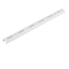 Trilho Simples Encaixe Branco 30cm Brasforma