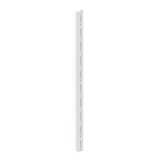 Trilho Simples Encaixe Branco 50cm Brasforma