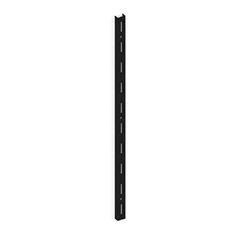 Trilho Simples Encaixe Preto 100cm Brasforma
