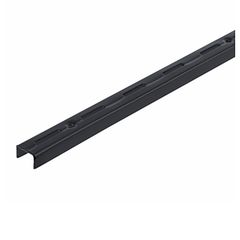Trilho Simples Encaixe Preto 150cm Brasforma