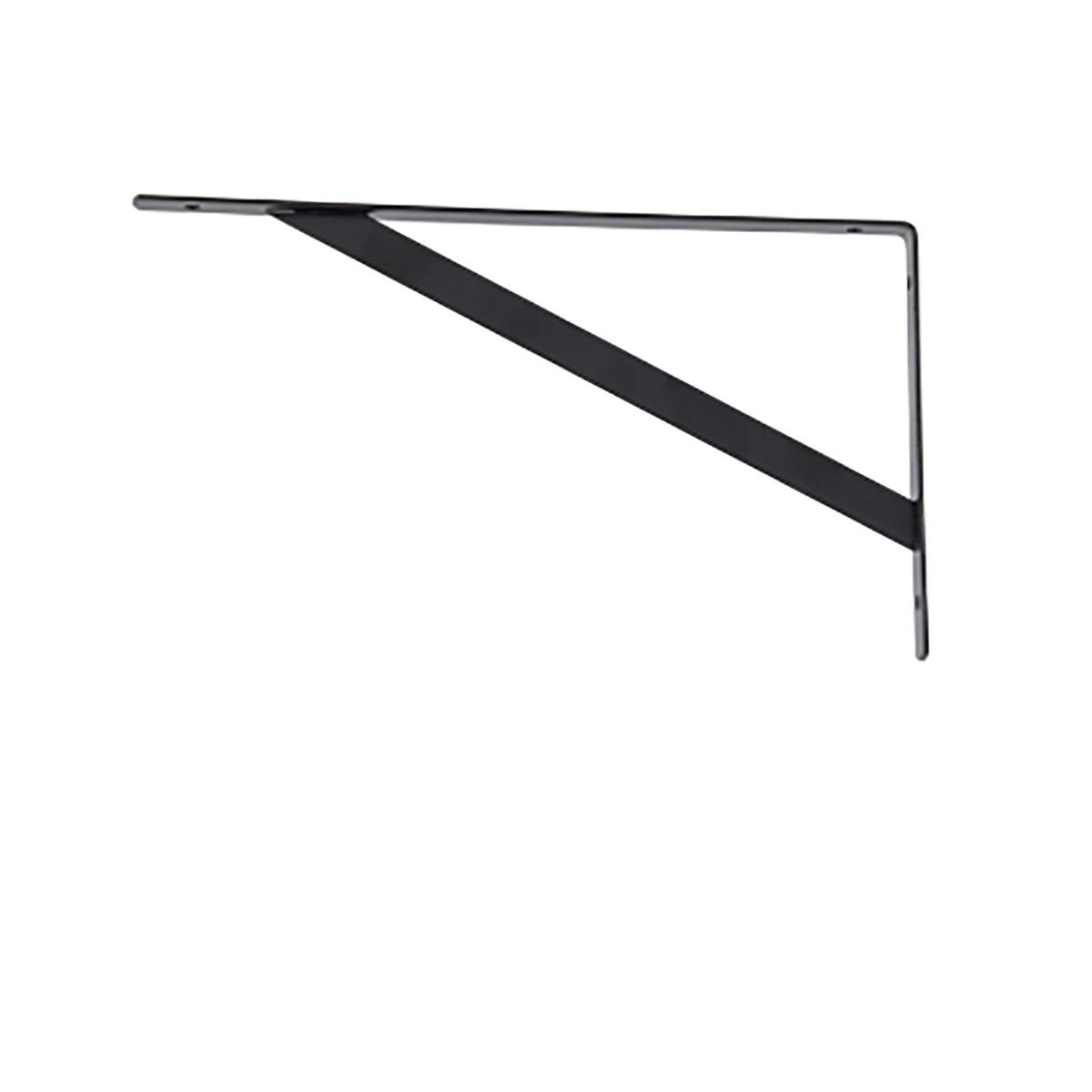 Mão Francesa Leve Preta 27cm até 50kg Brasforma, marca Brasforma - Foto Principal