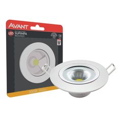 Spot de Embutir Redondoled  3000k 5w  400lm Branco Bivolt 