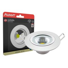 Spot de Embutir Redondoled  4000k 5w  400lm Branco Bivolt 