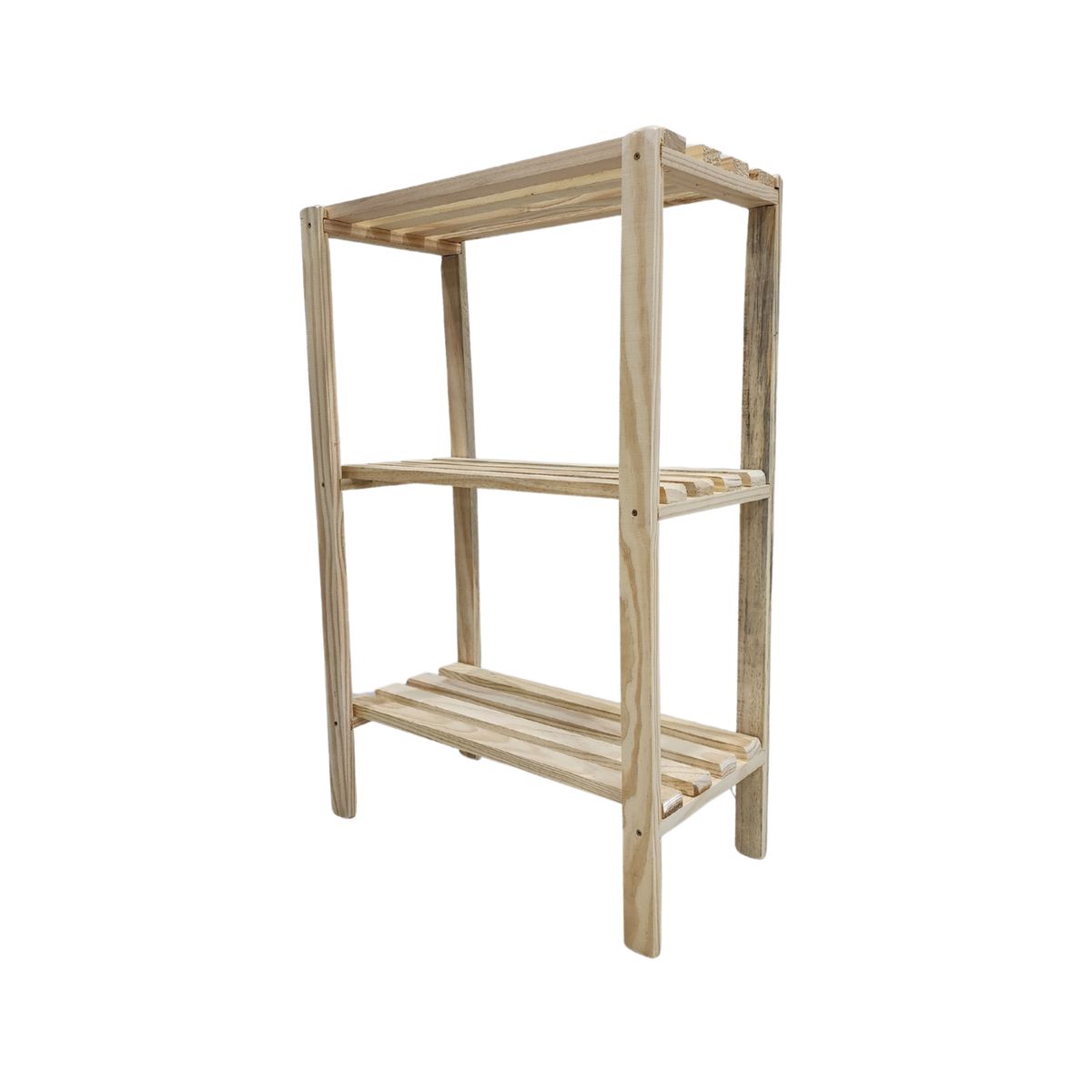 Estante Pinus com 3 Prateleiras 100x65x30cm, marca Escadas Segurança - Foto Principal