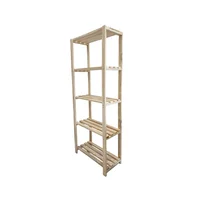 Estante Pinus com 5 Prateleiras 170x65x30