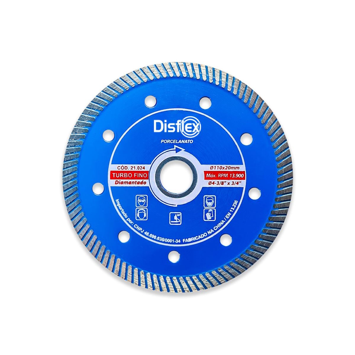 Disco Diamantado Porcelanato, marca Disflex - Foto Principal