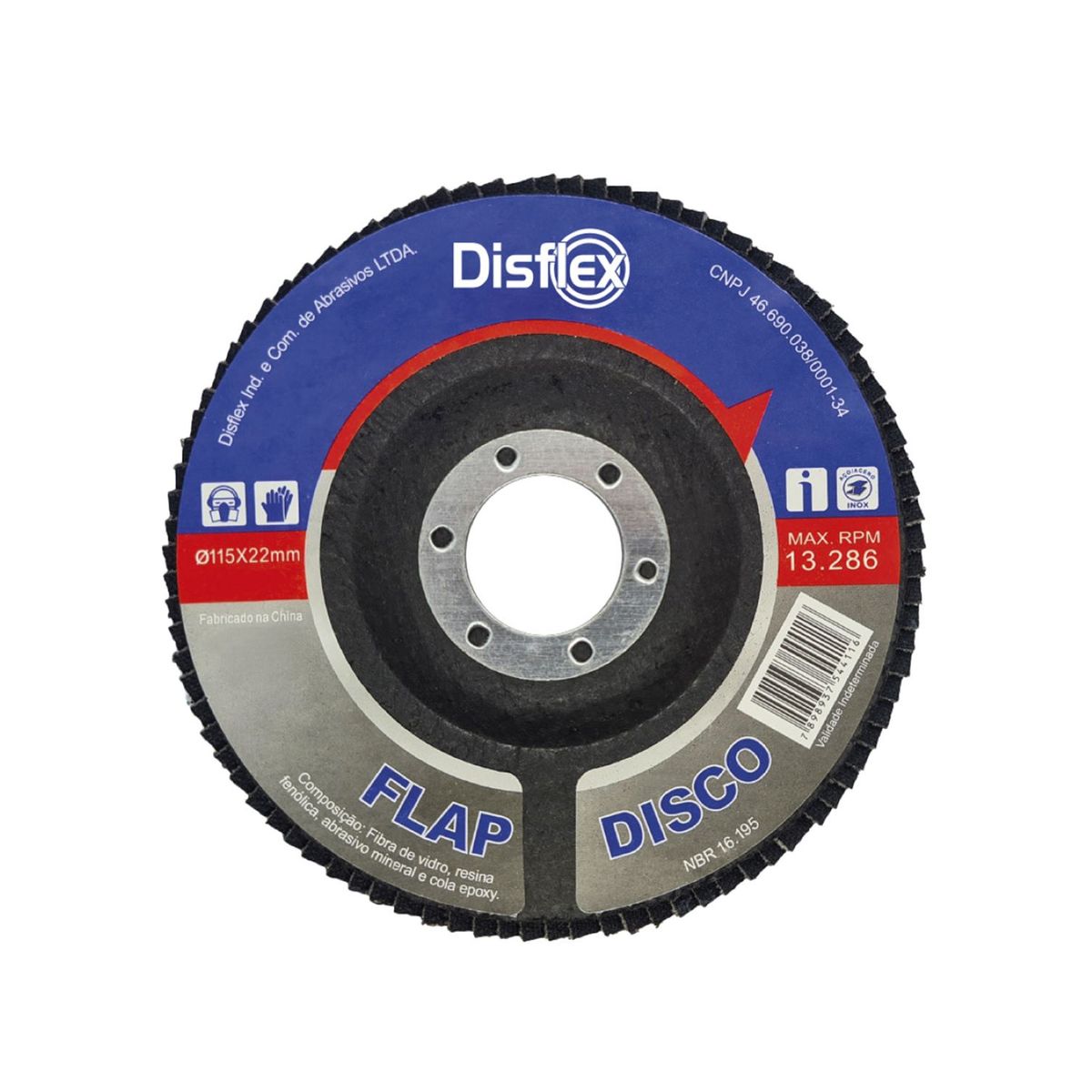 Flap 90 Aletas Grao 40, marca Disflex - Foto Principal