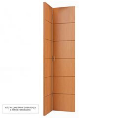 Folha Porta Camarão Duo Bella  Pintada Freijó sem Ferragem   210x82x3,5cm