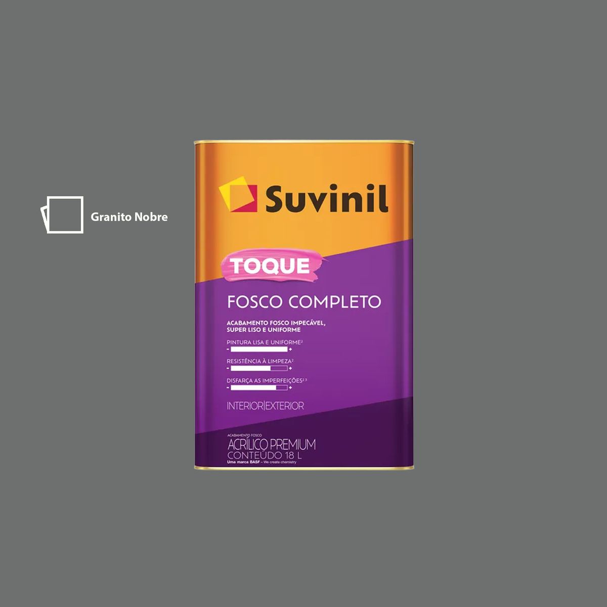 Suvinil Toque Fosco Completo 18l Granito Nobre Suvinil, marca Suvinil - Foto Principal