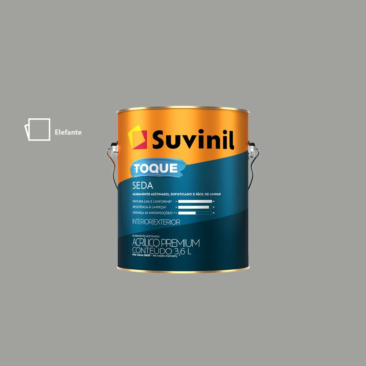 Suvinil Toque Seda 3,6l Elefante Suvinil, marca Suvinil - Foto Principal