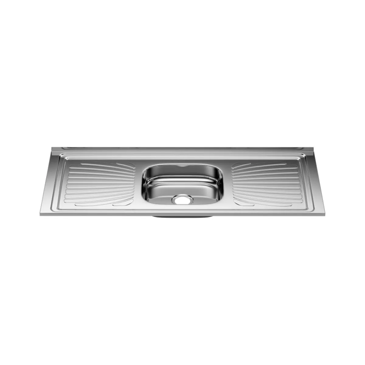 Pia Aço Inox 120x52x11 Forminox, marca Forminox - Foto 2