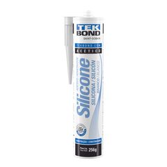 Adesivo de Silicone Acetico 256g Branco Tekbond